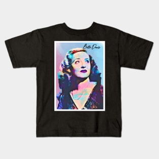 Poster Art Bette Davis Kids T-Shirt